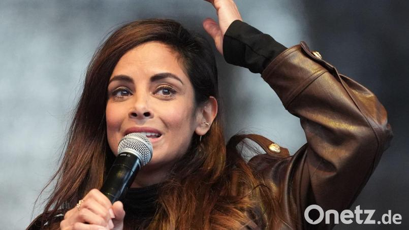 Die Schauspielerin und Moderatorin Collien Fernandes. Bild: Marcus Brandt/dpa