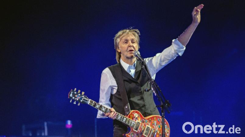 Paul McCartneys neues Album soll im Mai erscheinen. Es gibt auch Gerüchte über eine Tournee. (Archivbild) Bild: Joel C Ryan/Invision via AP/dpa