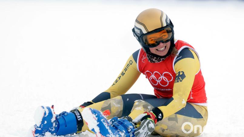 Im Weltcup musste Daniela Maier wieder mal Sandra Näslund den Vortritt lassen. (Archivbild) Bild: Oliver Weiken/dpa