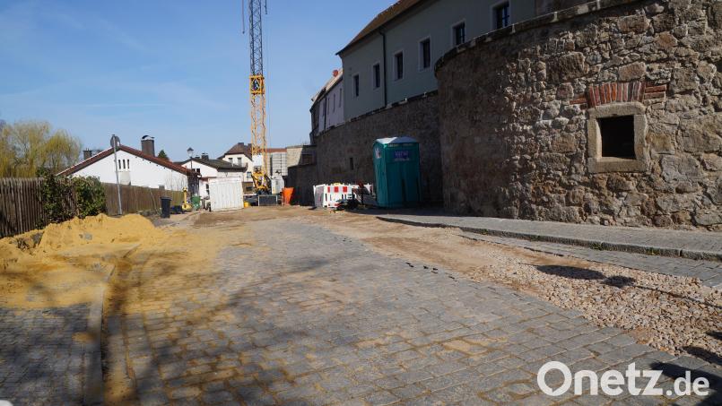 Zu den größeren Posten im Haushalt gehört der Ausbau der Rahmstraße mit Stützmauer. Bild: wel