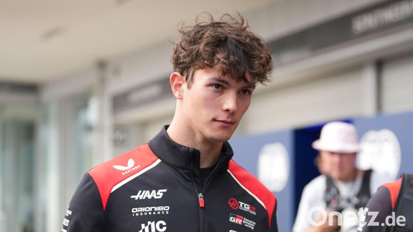 Oliver Bearman kam bei seinem Unfall mit leichten Blessuren davon. Bild: Eugene Hoshiko/AP/dpa