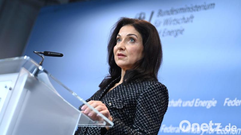 Wirtschaftsministerin Reiche in Berlin. Bild: Elisa Schu/dpa