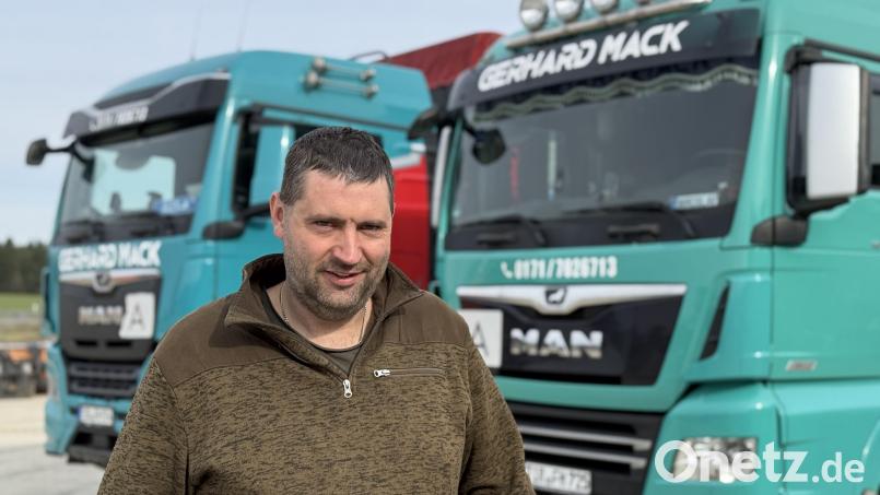 Geschäftsführer Florian Heim entwickelt das Fuhrunternehmen Gerhard Mack weiter und baut es trotz schwieriger Umstände weiter aus. Bild: nza