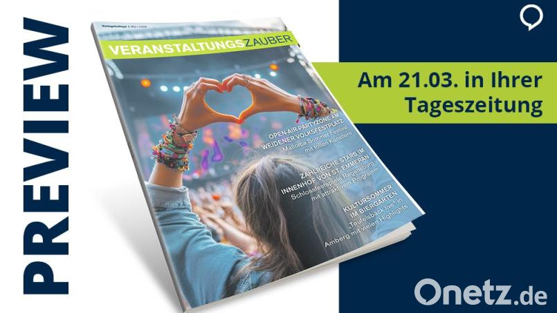 Tipps, Termine und Inspiration: Am 21. März erscheint die Verlagsbeilage "Veranstaltungszauber" mit jeder Menge Kultur- und Freizeit-Ideen für die Region. Bild: Agentur PR & Content
