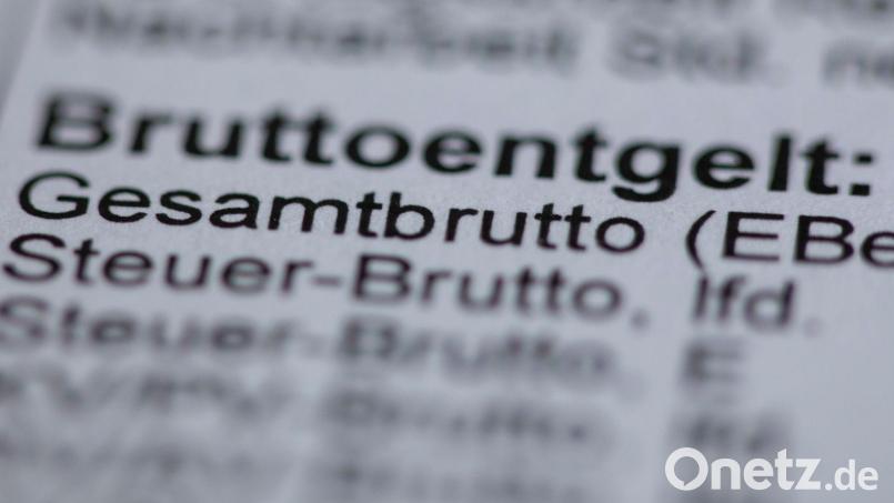 Das Statistische Bundesamt hat die Spanne der Bruttolöhne neu berechnet. Bild: Jens Büttner/dpa-Zentralbild/dpa