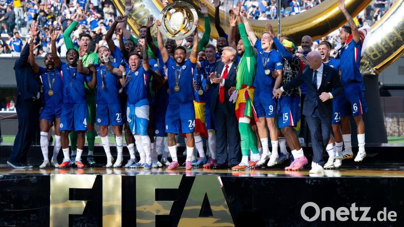 Der FC Chelsea gewann im vergangenen Sommer die Club-WM in den USA. (Archivbild) Bild: Sven Hoppe/dpa