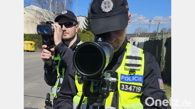 Am 15. April ist in Tschechien der "Speedmarathon" angesetzt. Auch im bayerisch-böhmischen Grenzgebiet wird dann verstärkt geblitzt. Archivbild: Czech Policie