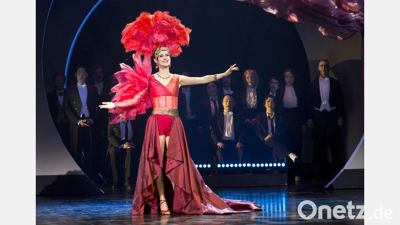 Das Theater Hof gastiert am Sonntag, 12. April, um 19.30 Uhr mit der Operette „Die Bajadere“ im Stadttheater Amberg. Bild: Harald Dietz/exb