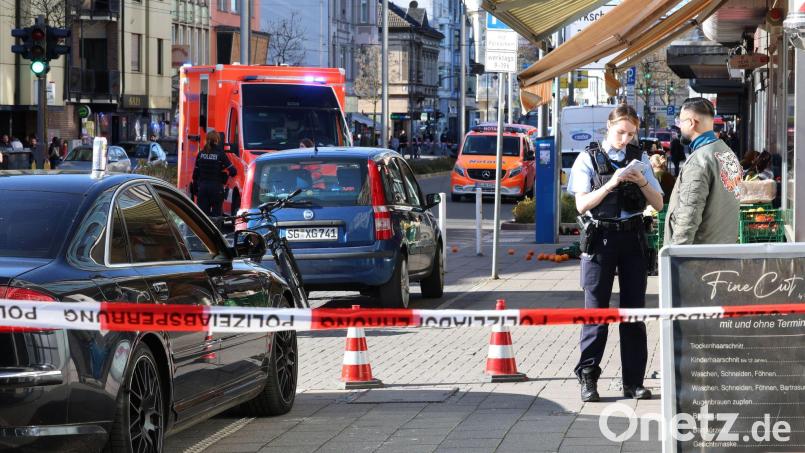 Der Einsatzort ist abgesperrt. Bild: Gianni Gattus/dpa