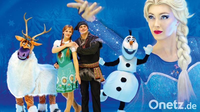 Eiskönigin 1 & 2 - Musik Show auf Eis! Mit den Musik Highlights u.a. aus Frozen 1 & 2 Bild: Rimma Wachsmann/exb