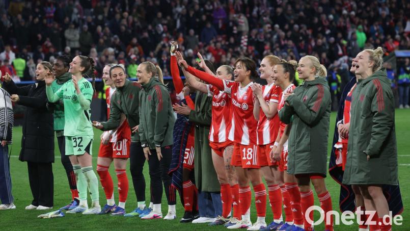 Die Freude bei den Münchnerinnen ist groß. Bild: Karl-Josef Hildenbrand/dpa