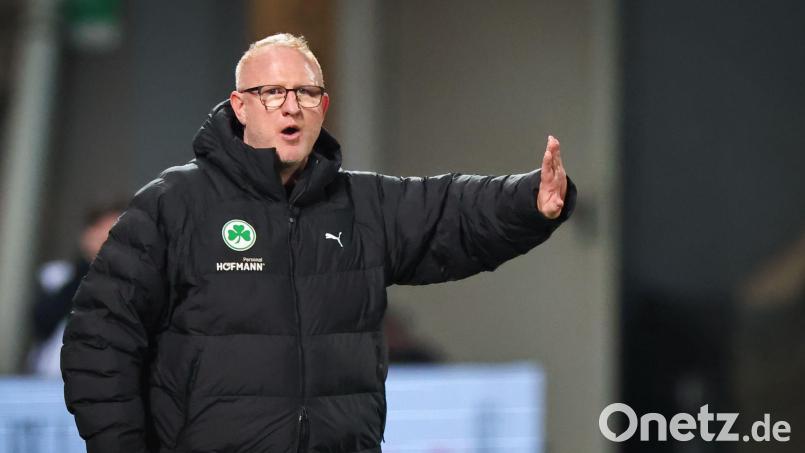 Heiko Vogel konnte mit Fürth zuletzt mehrfach gegen die Topteams punkten. (Archivbild) Bild: Daniel Karmann/dpa