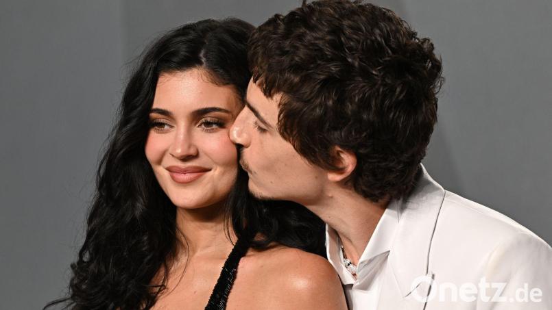Kylie Jenner und Timothée Chalamet sind seit etwa drei Jahren ein Paar. (Archivbild) Bild: Doug Peters/PA Wire/dpa