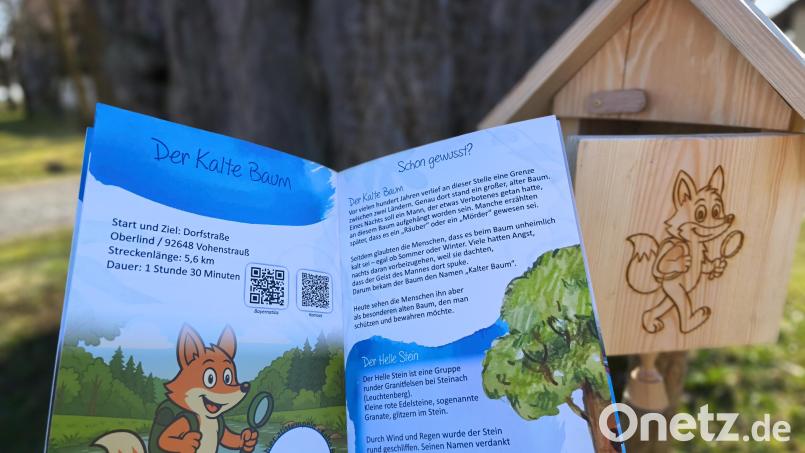 Im Entdeckerpass werden die verschiedenen Orte beschrieben. Hier können die Kinder Stempel und Punkte sammeln und eintragen. Bild: Stadt Vohenstrauß