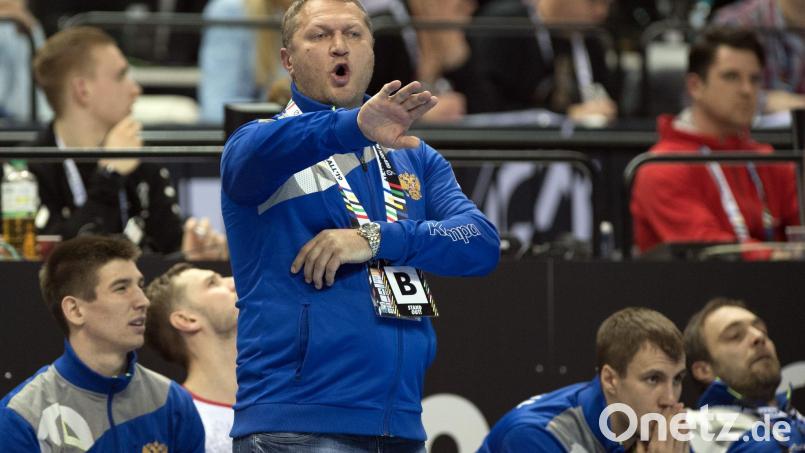 Der russische Ex-Handballer Eduard Kokscharow ist im Alter von 50 Jahren gestorben. (Archivbild) Bild: Soeren Stache/dpa