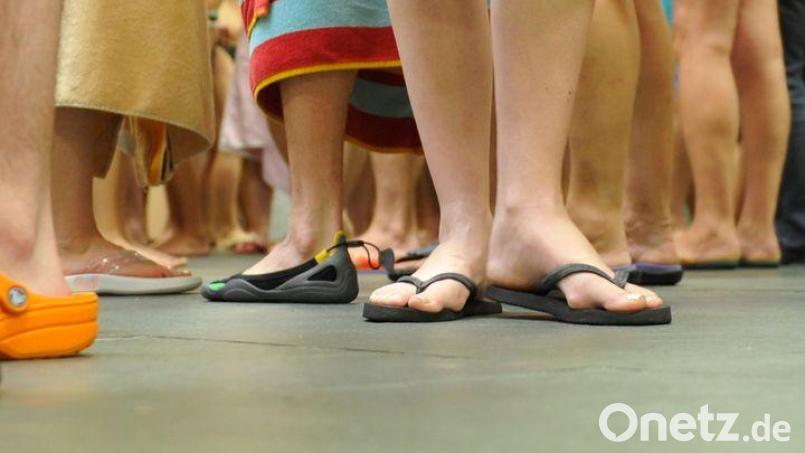 Am Karfreitag wurde die Therme Erding zum Teil evakuiert. (Symbolbild) Bild: picture alliance / dpa