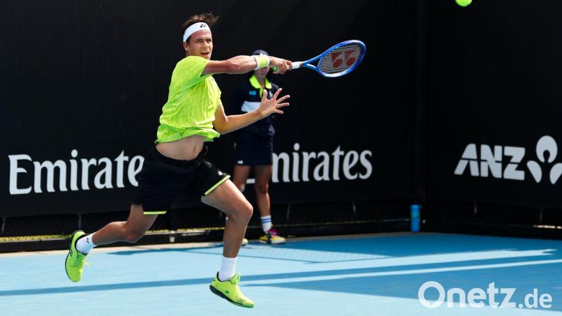 Daniel Altmaier ist in Monte-Carlo ausgeschieden. (Archivbild) Bild: Frank Molter/dpa