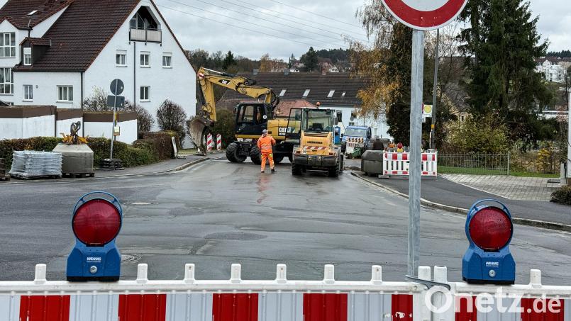 Im November und Dezember waren Obere Gartenstraße, St.-Anna- und St.-Georg-Straße schon einmal teilweise oder ganz gesperrt. Jetzt ist das ab 13. April erneut der Fall. Archivbild: Petra Hartl