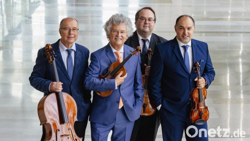 Das Kodály-Quartett macht auf seiner Jubiläumstournee zum 60-jährigen Bestehen auch Station bei den Weidener Meisterkonzerten. Bild: Szilvia Csibi/exb
