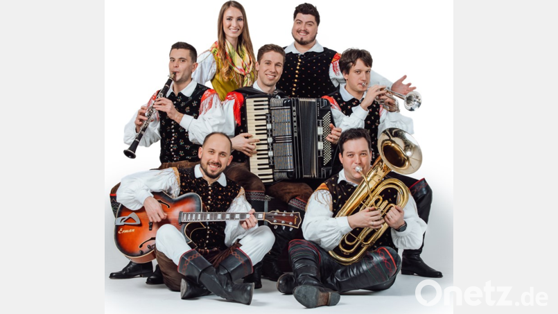 Saso Avsenik und seine Oberkrainer mit ihrem Programm "Komm mit uns nach Oberkrain!" Bild: Saso Avsenik