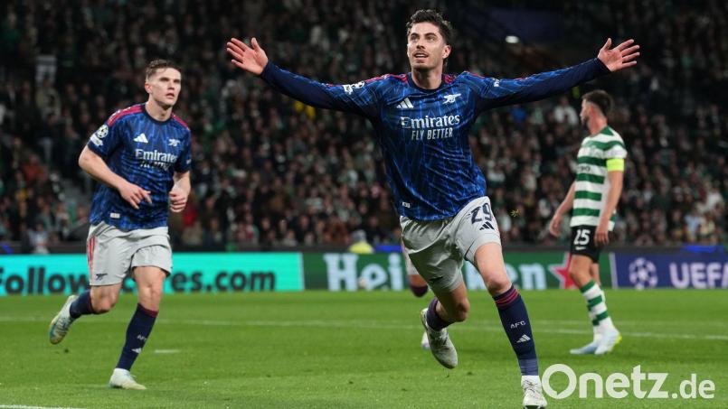 Kai Havertz avancierte in der Nachspielzeit zum Matchwinner. Bild: Armando Franca/AP/dpa