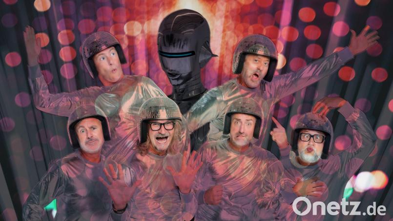 Six Pack sind mit ihrem Programm „Zukunftsmusik – Das Beste von gestern“ am Freitag, 24. Juli, um 20.30 Uhr im Schlosshof in Brand bei Marktredwitz zu Gast. Bild: Lars Kienle/exb