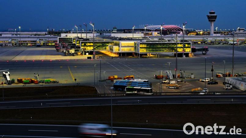 Der Flughafen München bekommt den Nahost-Konflikt zwar zu spüren, kann aber dennoch steigende Passagierzahlen melden. (Archivbild) Bild: Malin Wunderlich/dpa