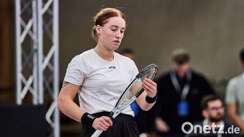 Ella Seidel gewann ein Einzel und verlor ein weiteres. (Archivbild) Bild: Mathias Schulz/dpa