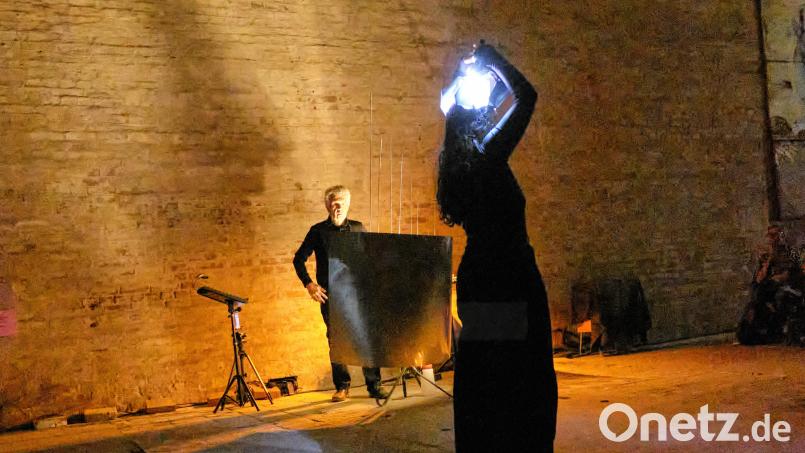 Das Ensemble "klangMANUfaktur" (hier Restart-Kongresshalle Nürnberg 2025) gestaltet die Finissage des Ariadne-Projekts in der Stadtgalerie Amberg. Bild: J. Seyerlein/exb