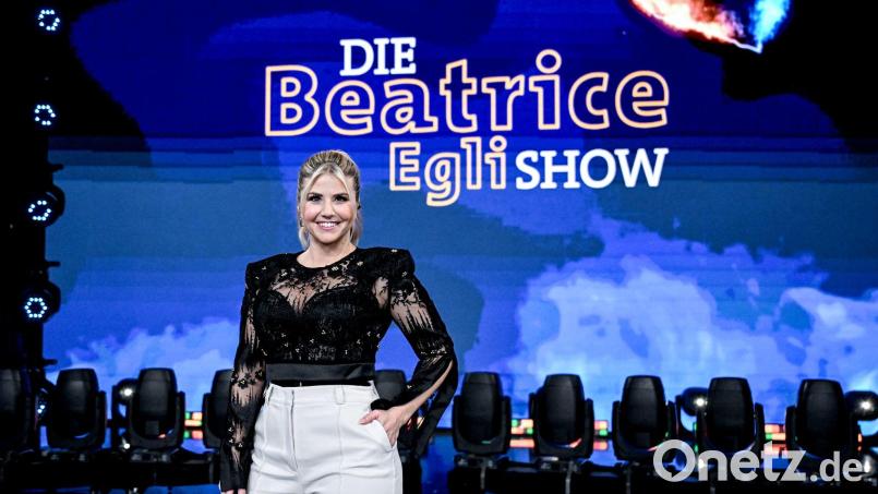 Wird es künftig nicht mehr im Ersten geben: „Die Beatrice Egli Show“. (Archivbild) Bild: Britta Pedersen/dpa