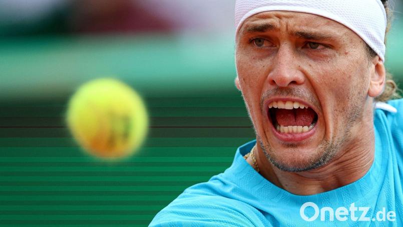 Alexander Zverev steht in Monte-Carlo im Viertelfinale. Bild: Valery Hache/AFP/dpa