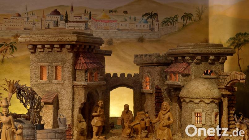 Dank Exemplare wie dieser gehört die Krippentradition in Tirschenreuth jetzt zu Bayerns Kulturerbe. Bild: tr