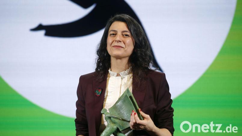 Schweblin bezeichnet die Literatur als „Gegenkraft“ zu Krieg und Gewalt. Bild: Kike Rincón/EUROPA PRESS/dpa