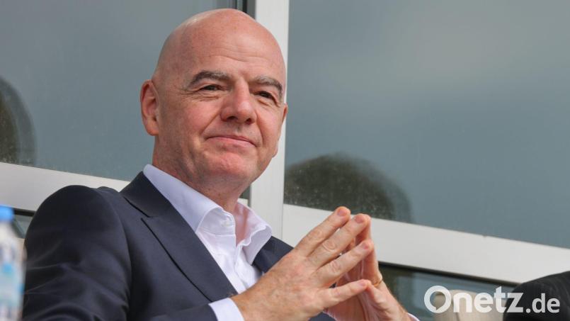 Gianni Infantino könnte bis 2031 FIFA-Präsident bleiben. (Archivbild) Bild: Riza Ozel/AP/dpa