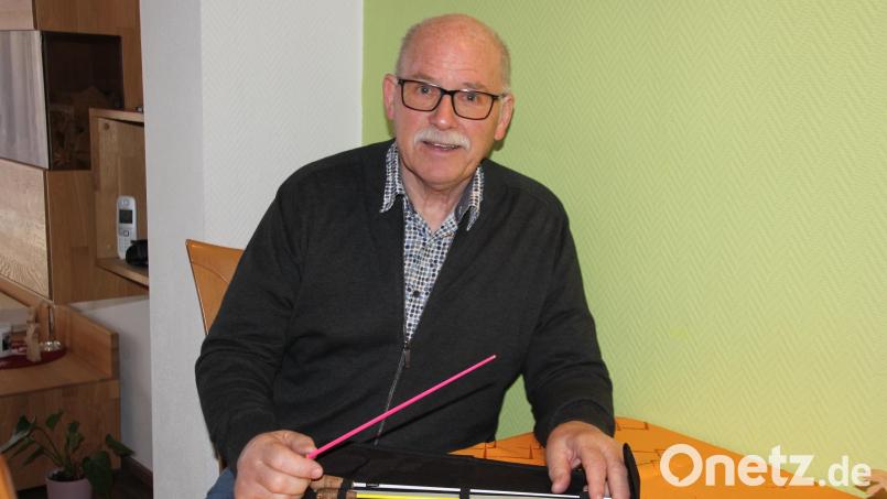 Peter F. Dotzauer legt den Dirigentenstab nieder, bleibt aber der Blaskapelle Reuth als aktiver Musikant erhalten. Bild: Konrad Rosner