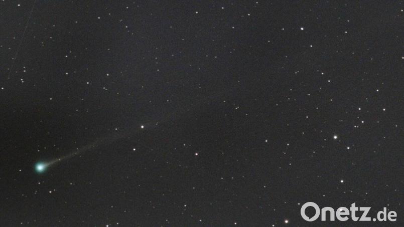 Dieser Komet mit dem Namen „C/2025 R3 (PANSTARRS)“ soll sich deutschlandweit in den frühen Morgenstunden bei klarer Sicht beobachten lassen. Bild: Uwe Pilz/Vereinigung der Sternfreunde/dpa