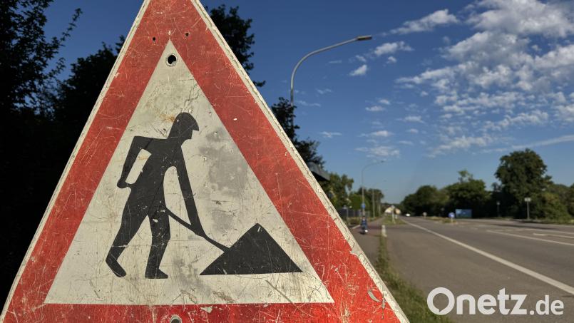 Wegen einer Baustelle ist in Moosbach mit Behinderungen zu rechnen. Bild: Heike Unger