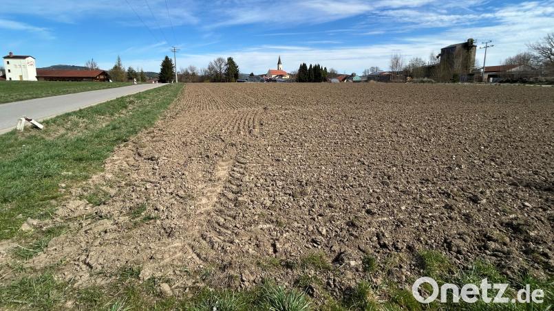 Der Festplatz für das 7. Heimatfest in Moosbach vom 30. Juli bis 9. August 2027 liegt an der Raiffeisenstraße und umfasst etwa 10.000 Quadratmeter. Bild: ck