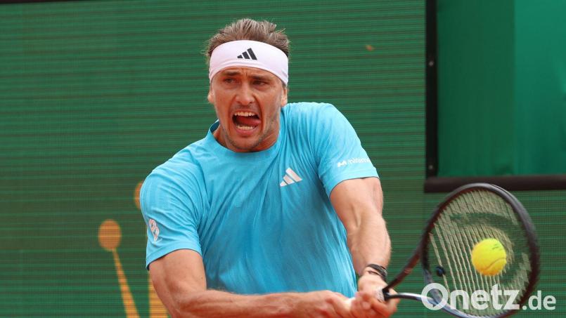 Alexander Zverev steht in Monte-Carlo im Halbfinale. Bild: Felice Calabro/IPA via ZUMA Press/dpa