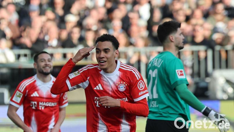 Musiala traf früh zum 1:0-Führungstor. Bild: Christian Charisius/dpa