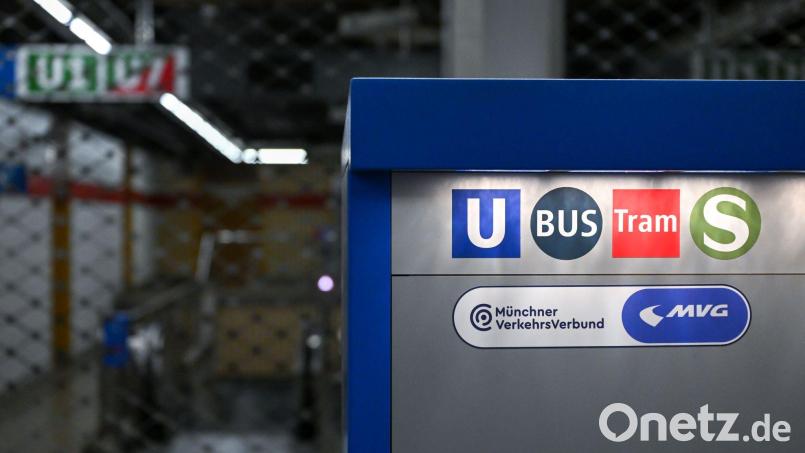 In Bayern stehen in mehreren Städten die nächsten ganztägigen Warnstreiks im Nahverkehr an. (Archivbild) Bild: Sven Hoppe/dpa