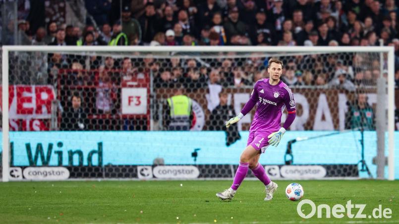 „Total entspannt“: Bayern-Torwart Manuel Neuer. Bild: Christian Charisius/dpa