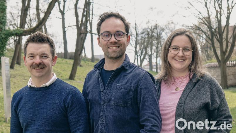 Die neue Stadtratsfraktion der Jungen Union Amberg: (von links) Wolfgang Preuß, Florian Füger und Franziska Weiß. Bild: Carolina Langenstein