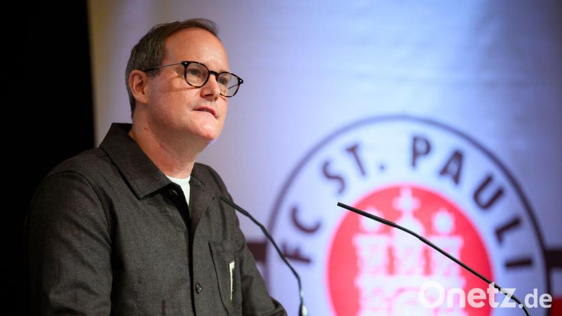 St.-Pauli-Präsident Oke Göttlich. (Archivbild) Bild: Gregor Fischer/dpa