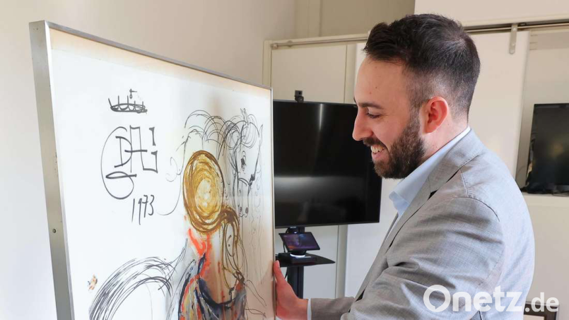 Charles Bamberger jun. vom Auktionshaus Miltenberg. Bild: Andreas Fischer