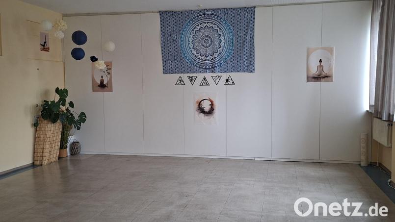 Der Fitness- und Yogaraum im Kultursaalgebäude wird bis spätestens zu Beginn des neuen Schuljahres in einen Raum für die Ganztagsbetreuung umfunktioniert. Die beiden Kurse werden dann in den Räumen der Musikschule stattfinden. Bild: prh