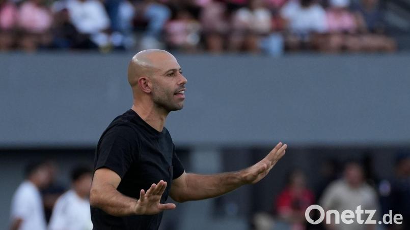 Javier Mascherano ist nicht mehr Trainer von Inter Miami. (Archivbild) Bild: Enea Lebrun/dpa