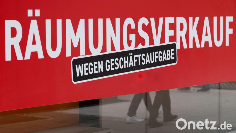 Ein Ende der Pleitewelle ist nicht in Sicht. (Symbolbild) Bild: Bernd Weißbrod/dpa