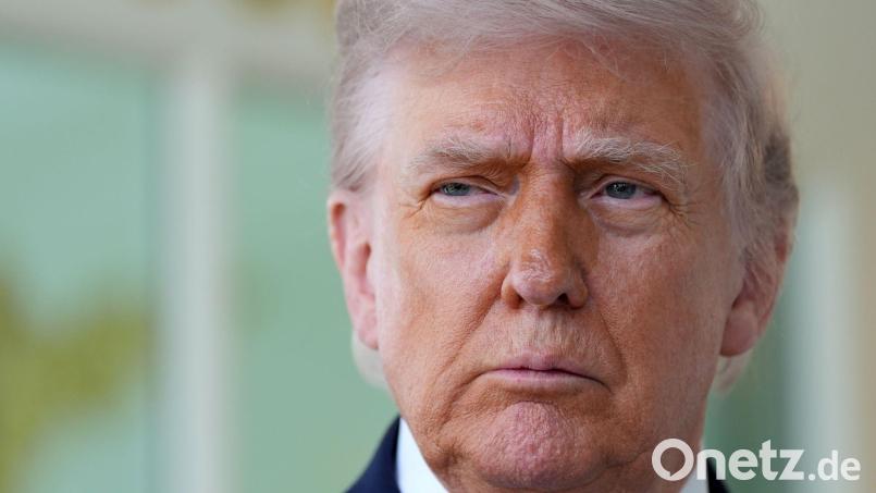 Trump sagte dem Sender Fox News, der Krieg im Iran sei womöglich bald vorbei. (Archivbild) Bild: Alex Brandon/AP/dpa