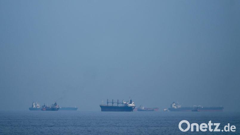 Über die Seerouten um den Iran werden viele Rohstoffe verschifft. (Symbolbild) Bild: Altaf Qadri/AP/dpa